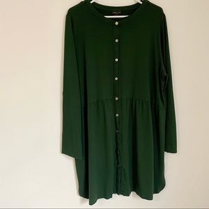 J. Jill Set Wearever Collection Tank And Button Down Size XL